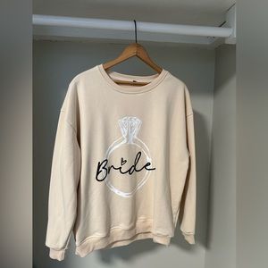 bride sweatshirt